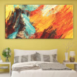 Tableau peinture psychédélique Tableau Abstrait