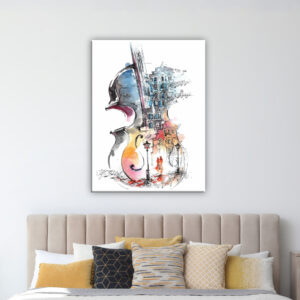 Bonne qualité, original, accrochée sur un mur au dessus d'un canapé dans un salon. Bonne qualité, original, accrochée sur un mur au dessus d'un lit dans une maison