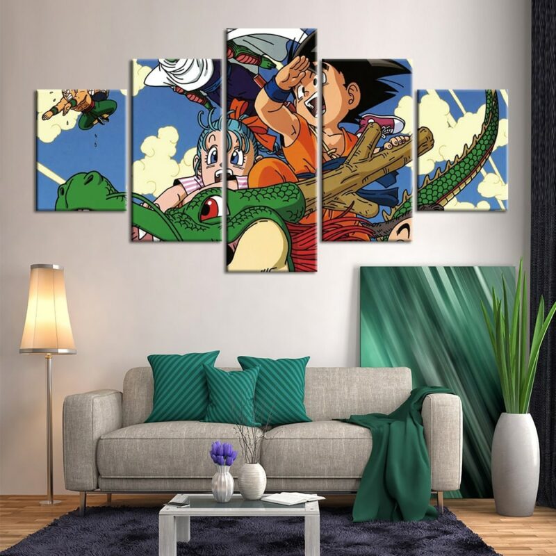 tableau Kid Goku